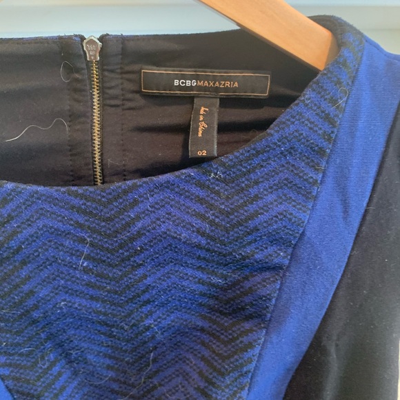 BCBG black and blue dress - Picture 4 of 4